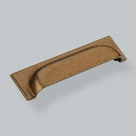 Callcott Cup Handle 128 mm | Burnished Brass (Lacquered)