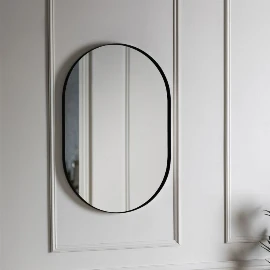 Bramwellon Elipse Mirror - Black