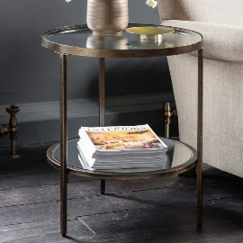 Riverford Side Table - Bronze