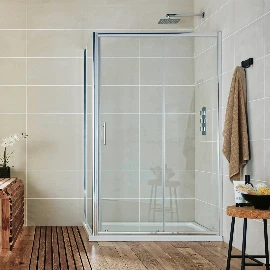 S6mm Sliding Shower Door 1100