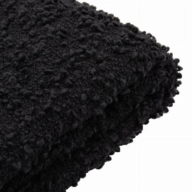 Emiliania Throw - Black