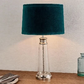 Winstanley Table Light - Clear - Teal