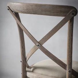 Brewery Chair 2 pk - Linen - Organica