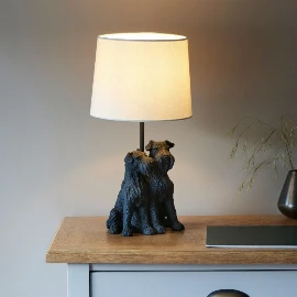 Wyatt 1 Table Lamp Black