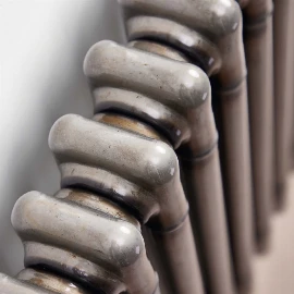 2 Column Horizontal Designer Radiator 600h X 988w - Raw Metal