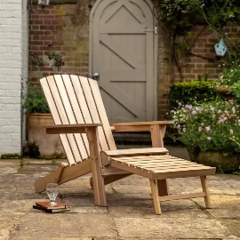 Azura Lounge Chair with Footstool