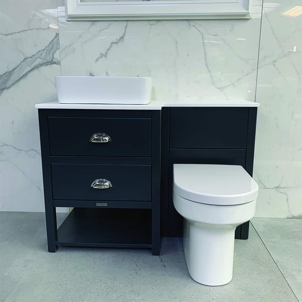 Harvey George AVA Toilet Combination Vanity Unit Leading Paint Brands Railings