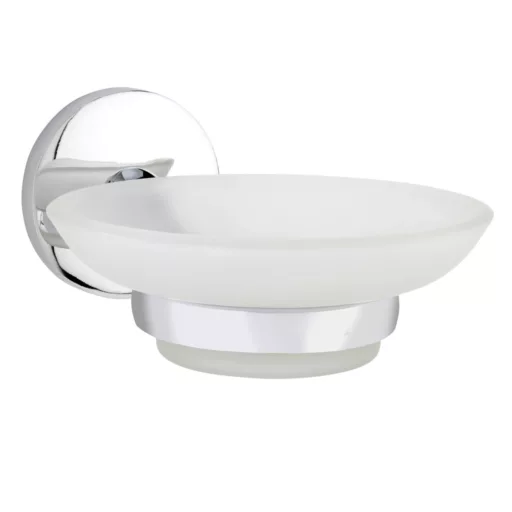 Curve Soap Dish Holder | Chrome