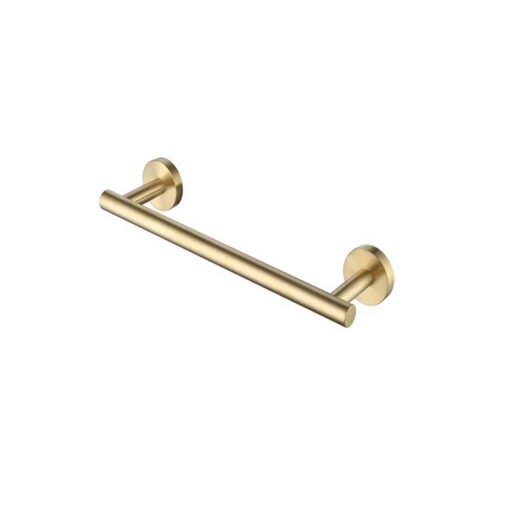 Small-Brushed-Brass-Towel-Rail