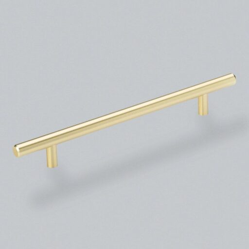 Coleby Bar Handle in Brushed Brass 160mm