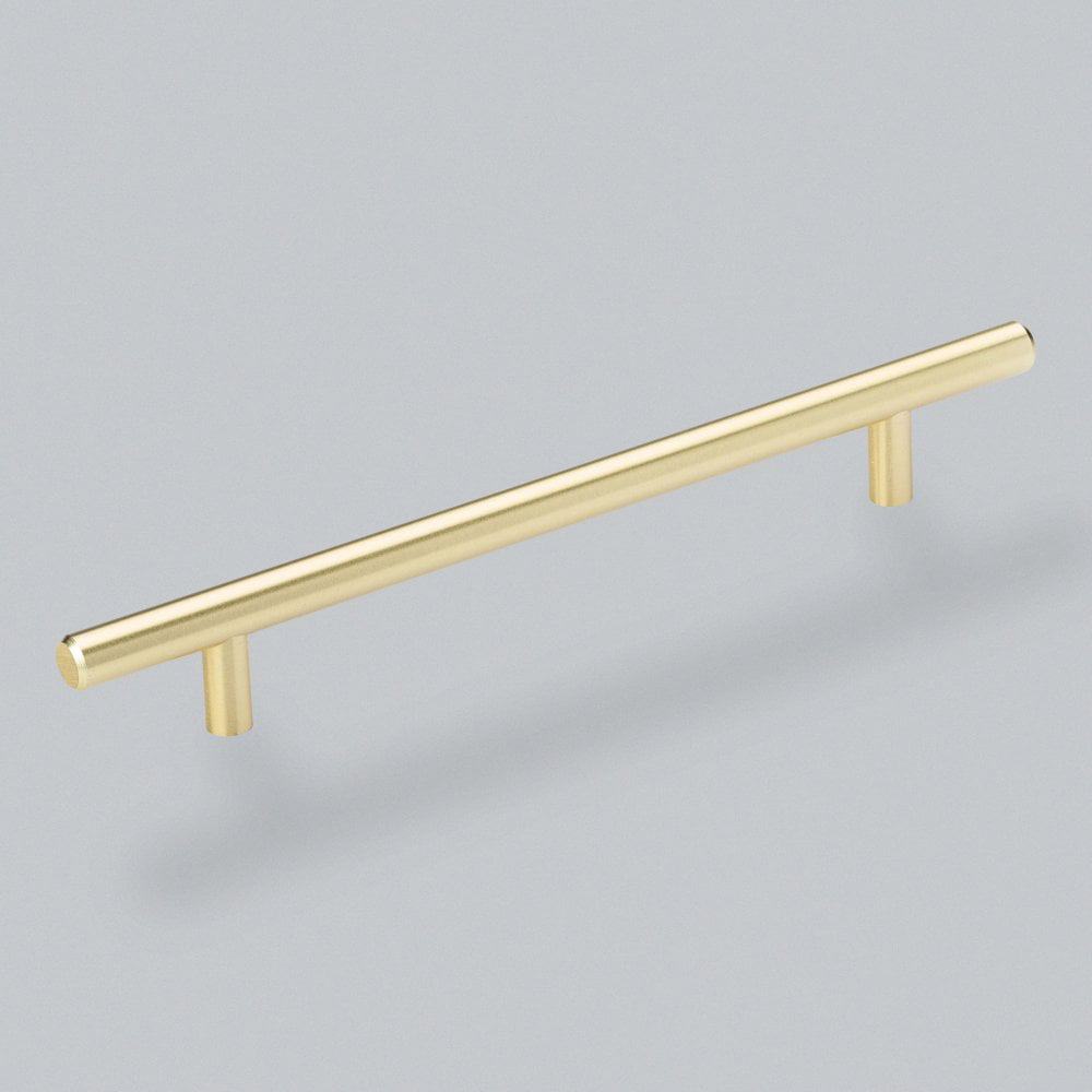 Coleby Bar Handle in Brushed Brass 160mm