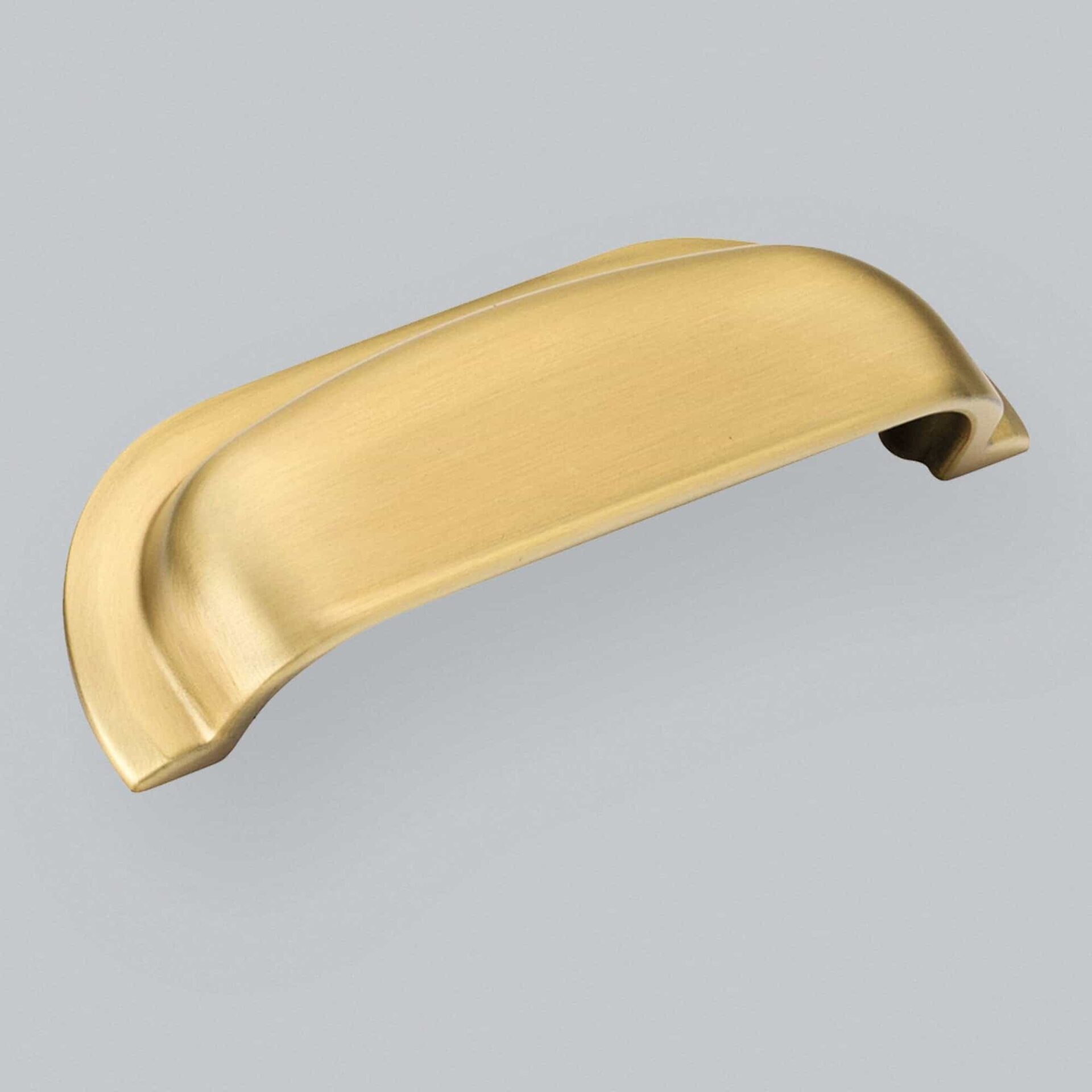 Get a Classy Upgrade with Brushed Brass Hampton Cup Handle