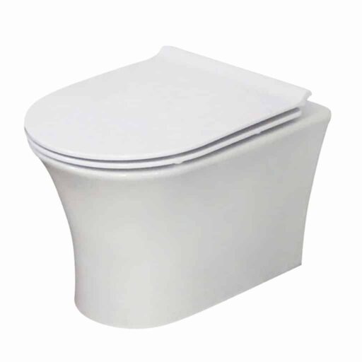 Denby-Wall Hung Toilet Pan