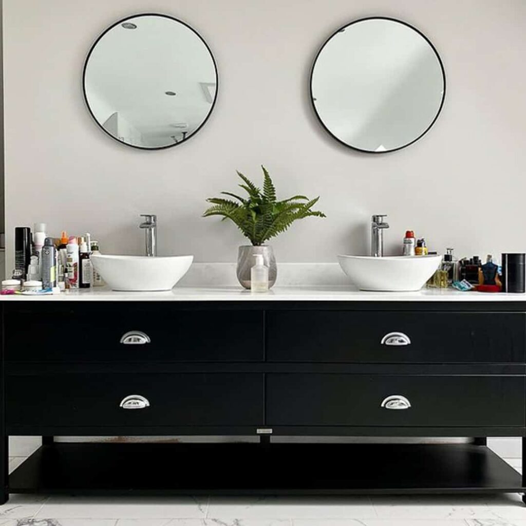 by Harvey George_AVA Extra Large Painted Vanity Unit