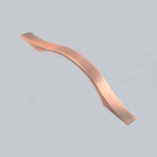 bologna bar handle, 195mm cc | copper