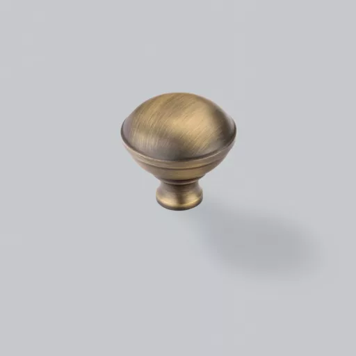 callcott knob dark brushed brass gcalc034dbb