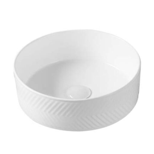 chevy round sit on ceramic sink