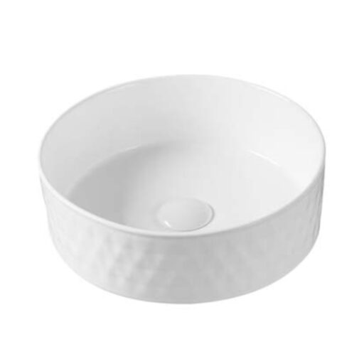gemini round ceramic sink