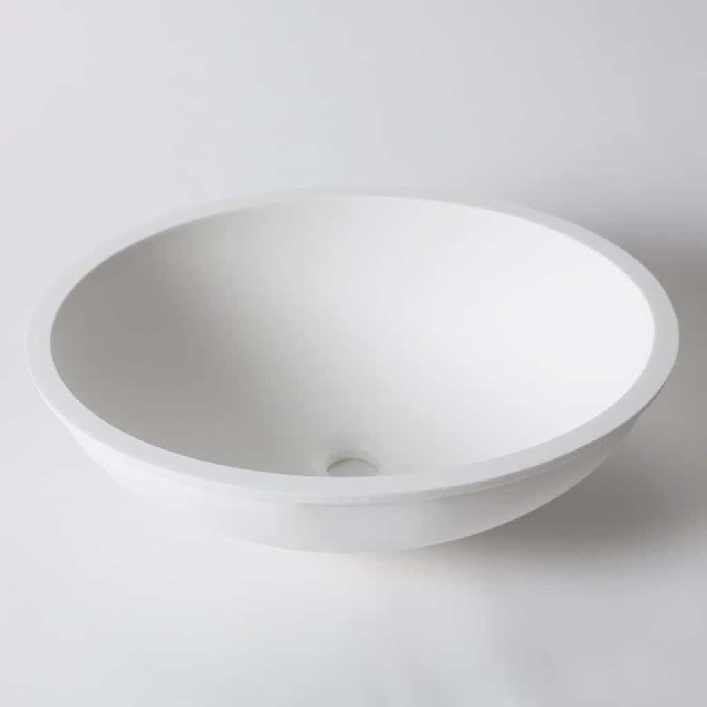 Krion Oval Seamless Sink