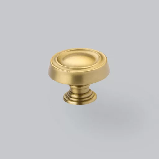 ivo knob handle, 38mm | brushed brass