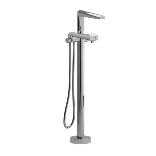 riobel parabola freestanding bath shower mixer | chrome