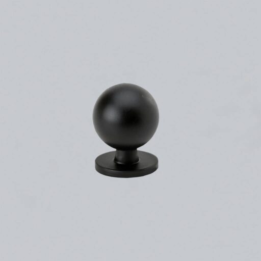victorian knob,30mm | matt black